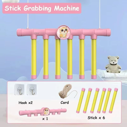 Fun Falling Sticks Game Toys Set for Training Reaction Ability Practice Grasp Parent-Child Interaction Party Game Challenge Toys