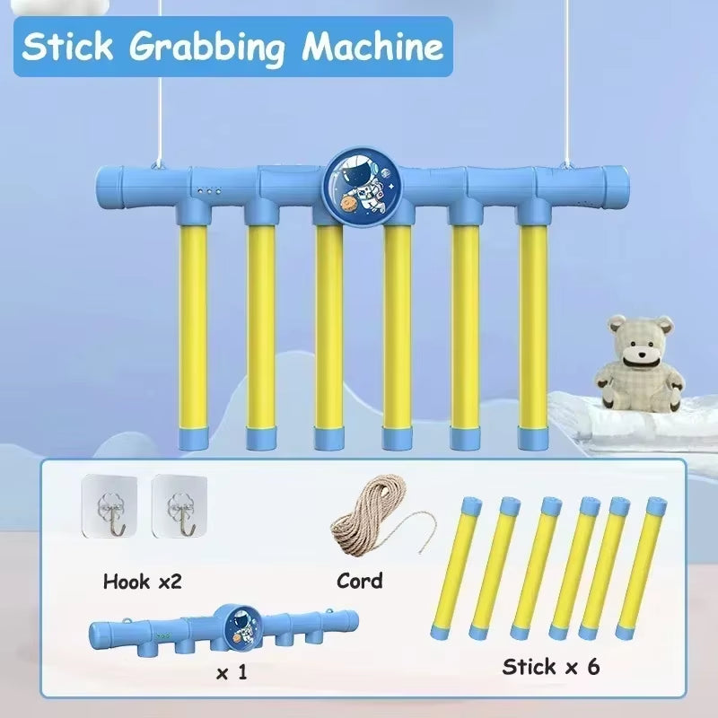 Fun Falling Sticks Game Toys Set for Training Reaction Ability Practice Grasp Parent-Child Interaction Party Game Challenge Toys