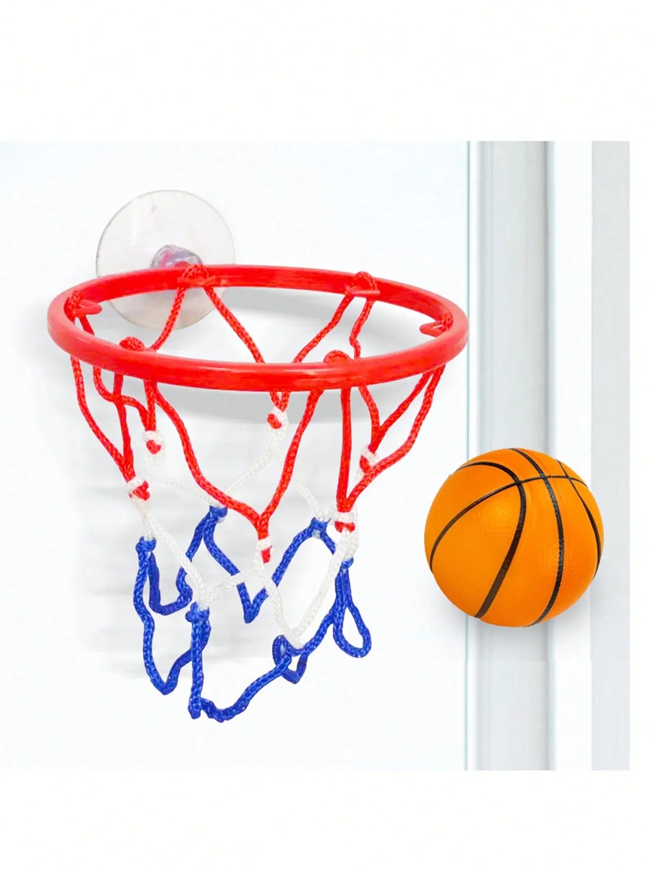 Small Basketball Set Coordinated Wrist Solid Rubber Elastic Ball Children'S Exercise Shooting Table Game Toy